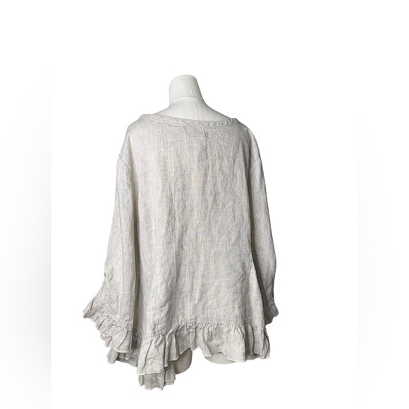 HEART DESIRE |  Roae Garden Top Oatmeal  on XL - Picture 5 of 11